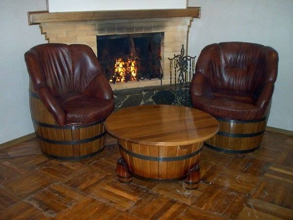 soft chairs with barrels