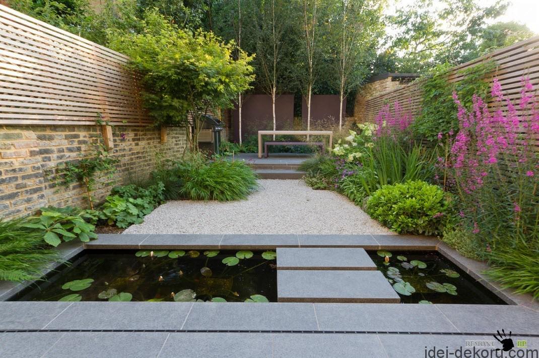 courtyard path three pond