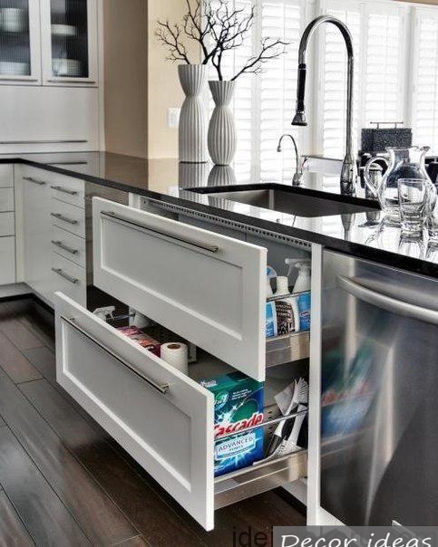 water tap drawer drawer white kitchen