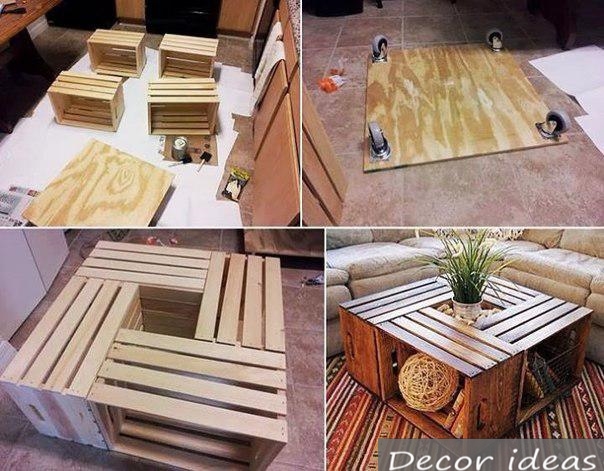 Table from the pallet