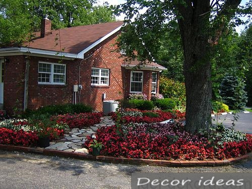 flower garden poth country house