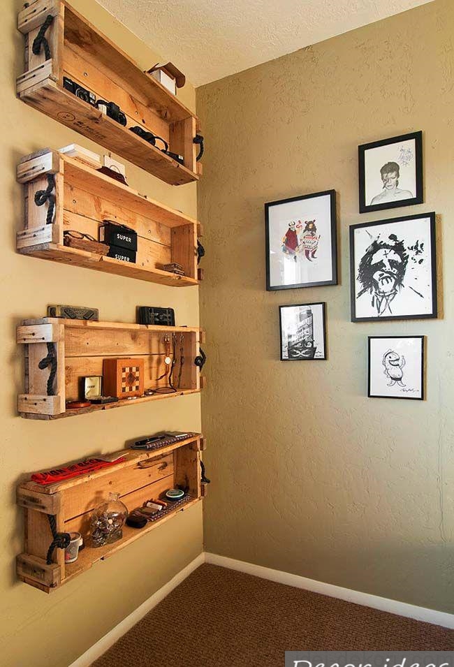 Wooden shelf 
