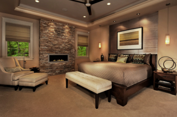 19 Astonishing Master Bedrooms With Fireplaces