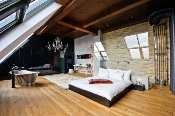 20 Cool Attic Bedroom Designs