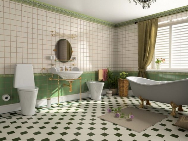 проект ванної кімнати світлих кольорів