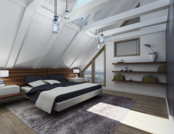 20 Cool Attic Bedroom Designs