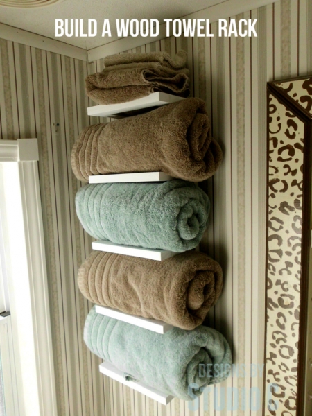 15 DIY Towel Holders to Spruce Up Your Bathroom