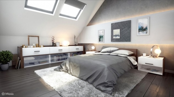 20 Cool Attic Bedroom Designs