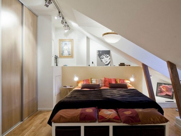 20 Cool Attic Bedroom Designs