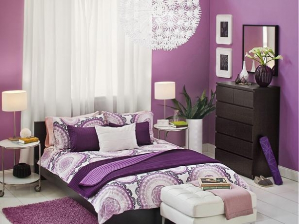 15 Fashionable Girls’ Bedrooms In Purple That Steal The Spotlight ...