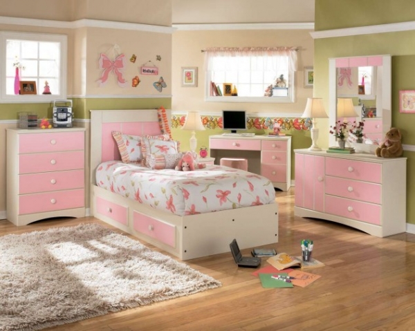 14 Cute and Creative Bedroom Designs For Girls