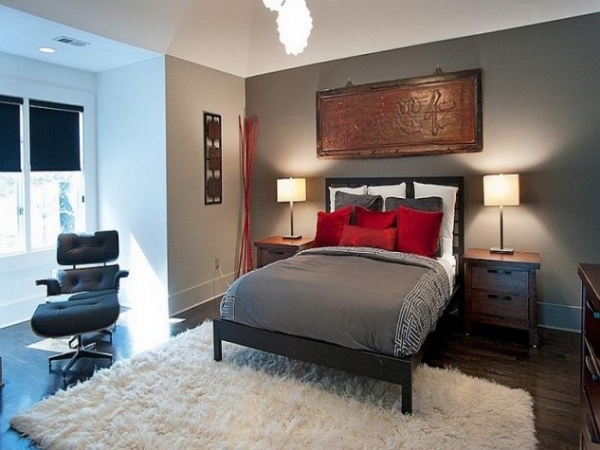 20 Exquisite Red And Gray Bedroom Design Ideas That Will Absolutely Impress You