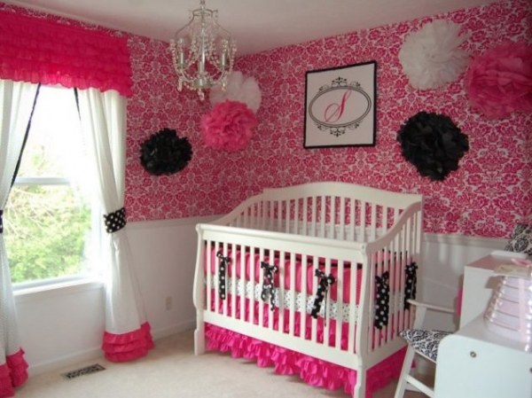 baby girl bed room