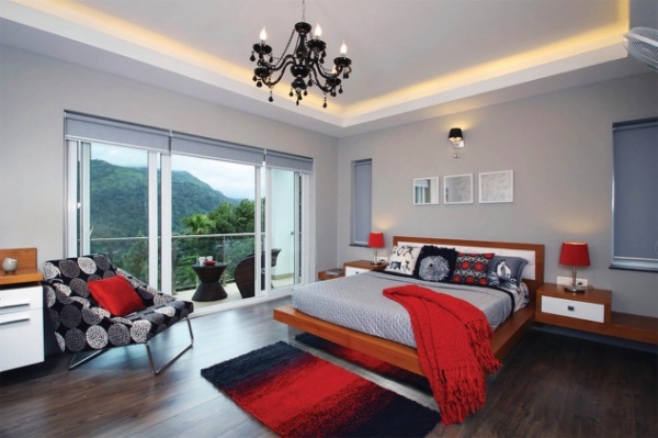 20 Exquisite Red And Gray Bedroom Design Ideas That Will Absolutely Impress You