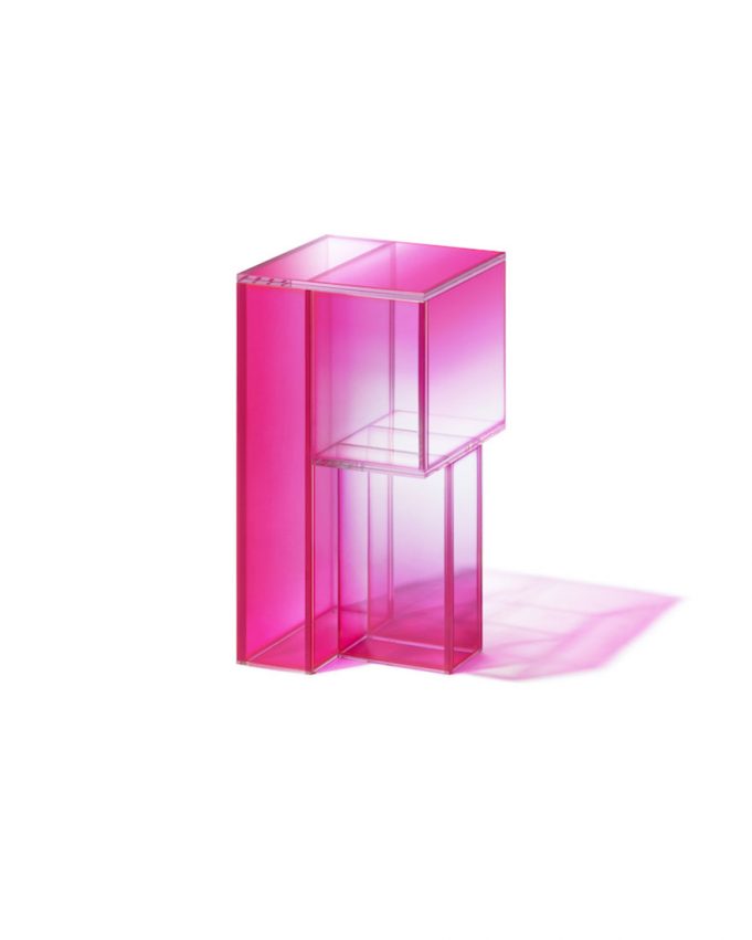 pink glass Studio Buzao