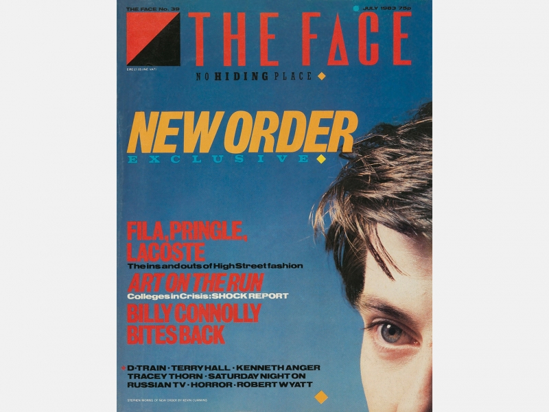 Image: Neville Brody / The Face. 1983. No. 39