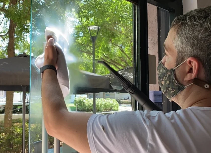 windows steam cleaning