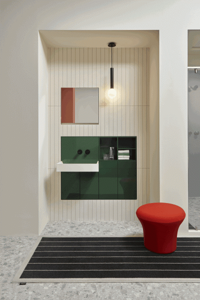 Bathrooms Made of Modular Components: Minimalist Aesthetics and Functionality