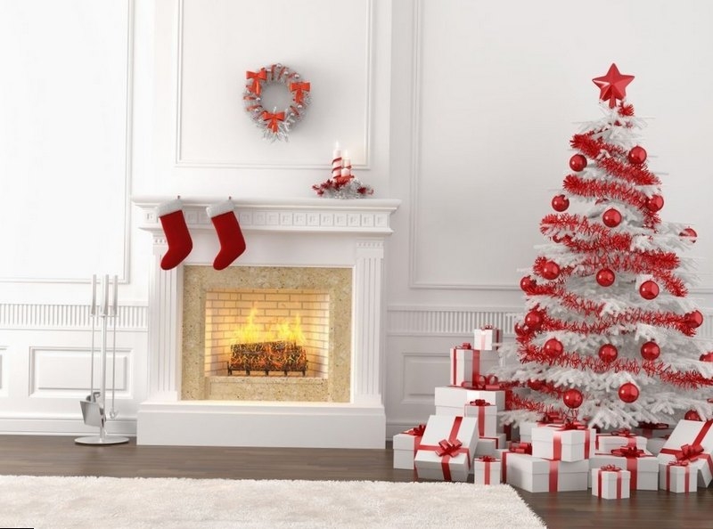 how to decorate a room for christmas