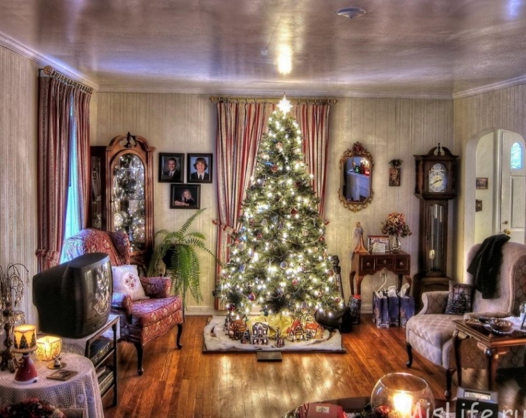 how to decorate a house for the new year