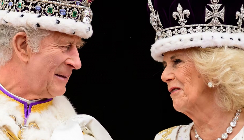 King Charles III &nbsp ;Queen Camille