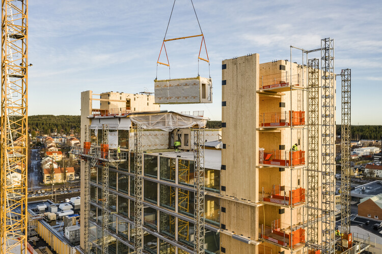 The Meteoric Rise of Cross-Laminated Timber Construction: 50 Projects that Use Engineered-Wood Architecture