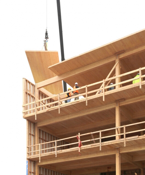 The Meteoric Rise of Cross-Laminated Timber Construction: 50 Projects that Use Engineered-Wood Architecture